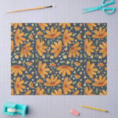 Gelbe Luxusblumen Seidenpapier (Basteln)