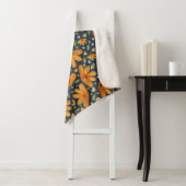 Gelbe Luxusblumen Sherpadecke (Beispiel)