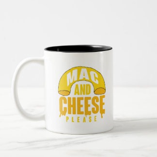 Gelbe Macaroni Käse für Kinder Mac und Käse Zweifarbige Tasse