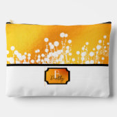 Gelbe magische Blume Zubehörtasche (Vorderseite)