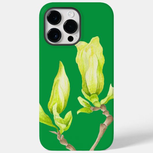 Gelbe Magnolien auf einem iPhone-Fall Case-Mate iPhone Hülle (Rückseite)