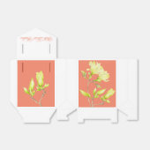 Gelbe Magnolien auf einer Gefälligkeitsbox Geschenkschachtel (Ungefaltet)