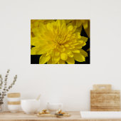 Gelbe Mama Poster (Küche)