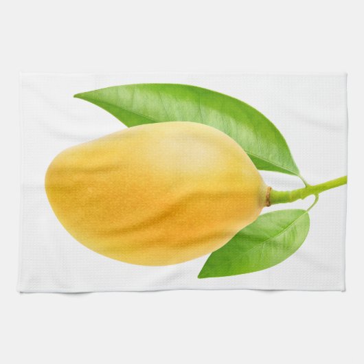 Gelbe Mango Geschirrtuch (Horizontal)
