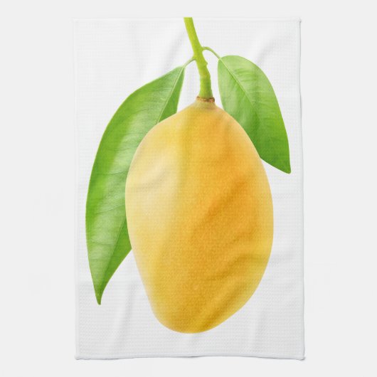 Gelbe Mango Geschirrtuch (Vertikal)