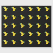 gelbe Mangos Geschenkpapier (Flach)