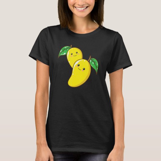 Gelbe Mangos T-Shirt (Vorderseite)