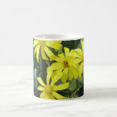 Gelbe Margerite Blume Kaffeetasse (Mittel)