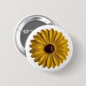 Gelbe Margerite - Blumenstrauß Frühlingsgarten Som Button (Vorne & Hinten)