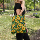 Gelbe Margeriten-Tasche Tasche