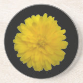 Gelbe Marigold-Untersetzer Sandstein Untersetzer (Vorne)