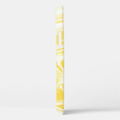 Gelbe Marmorstruktur. Handgezeichnet Case-Mate iPhone Hülle (Rückseite / Rechts)