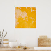 Gelbe Mauer auf Maltas Plakat (Küche)