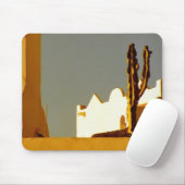 Gelbe Mauer Mousepad (Mit Mouse)