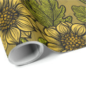 Gelbe Mäuse Geschenkpapier (Rolleneckpunkt)