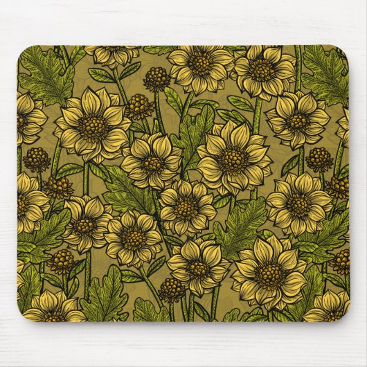 Gelbe Mäuse Mousepad (Vorne)