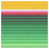 Gelbe mexikanische Serape-Blanket-Streifen Stoff (Nahaufnahme)