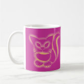 Gelbe Miezekatze 2 Kaffeetasse (Links)