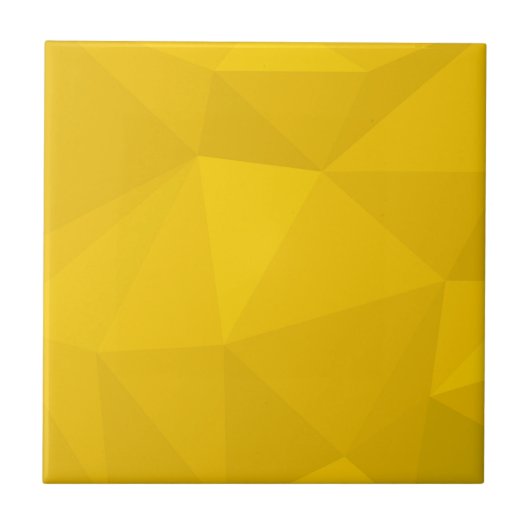 Gelbe, moderne, coole, trendige, urbane geometrisc fliese (Vorderseite)