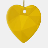 Gelbe, moderne, coole, trendige, urbane geometrisc keramik ornament (Rechts)