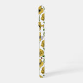 Gelbe Mohn und Ladybugs iPhone 16 Hülle (Linke Seite)