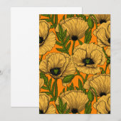 Gelbe Mohnblumen (Vorne/Hinten)