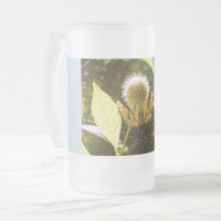 Gelbe Monarch Frosty Glass-Tasse