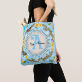 Gelbe Monogramm-Daisy  Tasche (Von Nahem)