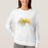 Gelbe Moth Orchid im Sonnenschein T-Shirt (Vorderseite)