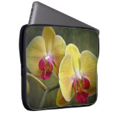 Gelbe Mottenorchien - Phalaenopsis Laptopschutzhülle (Vorne Rechts)