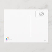 Gelbe Narzissen - Postkarte (Rückseite)