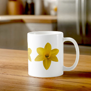 Gelbe Narzissen-Tasse Kaffeetasse