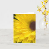Gelbe Notizkarte Karte (Gelbe Blume)