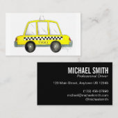 Gelbe NYC Gelbe Chauffeur Visitenkarte (Vorne/Hinten)