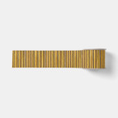 Gelbe, Ocker, braune Streifen Ripsband (Vorderseite)