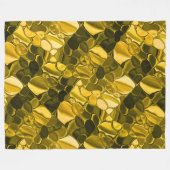 Gelbe oder goldene Farbstücke sehen aus wie golden Fleecedecke (Vorderseite (Horizontal))