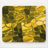 Gelbe oder goldene Farbstücke sehen aus wie golden Mousepad (Vorne)