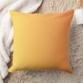 Gelbe Orange Shades Kissen