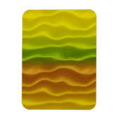 Gelbe Orange- und Grünsand-Dünen Magnet (Vertikal)