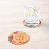 Gelbe Orange Untersetzer (Vor Ort)