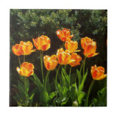 Gelbe Orangenhaut Fliese (Vorderseite)