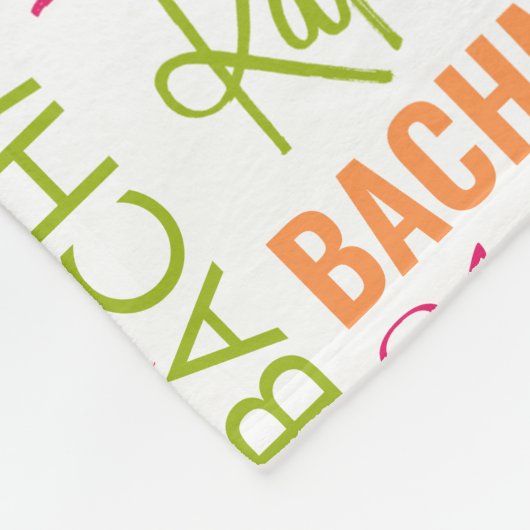 Gelbe Orangenhüllen mit Name und Monogramm-Collage Fleecedecke (Ecke)