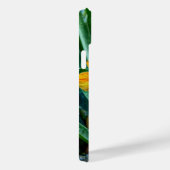 Gelbe Orchidee-Blume Case-Mate iPhone Hülle (Rückseite / Rechts)