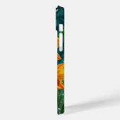 Gelbe Orchidee-Blume Case-Mate iPhone Hülle (Rückseite / Links)