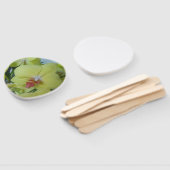 Gelbe Orchideen auf einer Hand: Lüfter Fächer (Non-assembled)