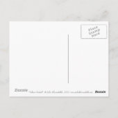 Gelbe Orchideen-Blume, pastellfarbene Malereien Ku Postkarte (Rückseite)