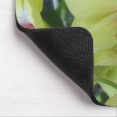 Gelbe Orchideen Mousepad (Ecke)