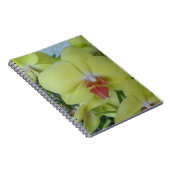 Gelbe Orchideen Notizblock (Rechte Seite)