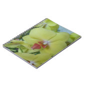 Gelbe Orchideen Notizblock (Linke Seite)