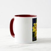 Gelbe Orchideen Tasse (Vorderseite Links)